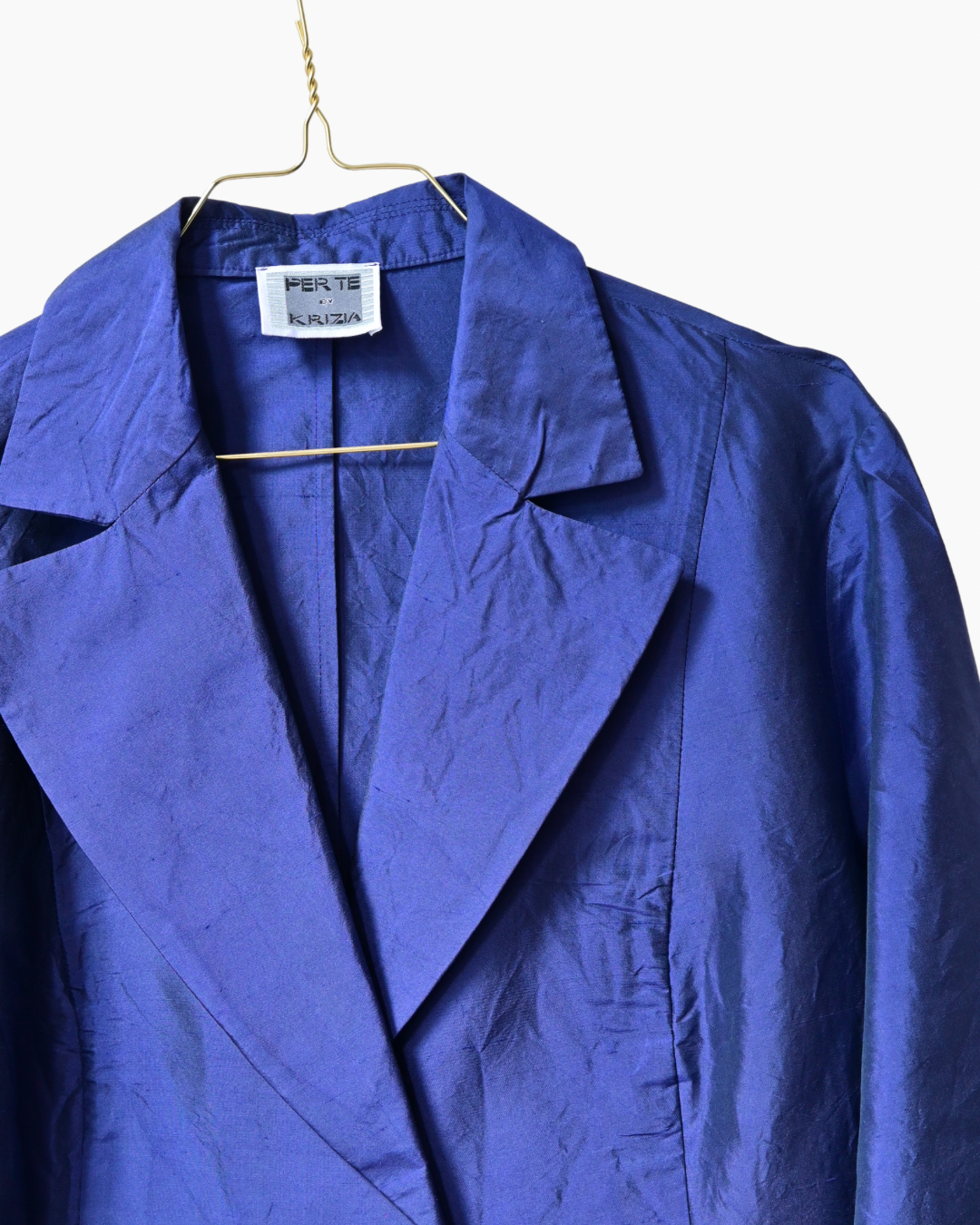 PER TE BY KRIZIA SILK BLAZER (L/XL)