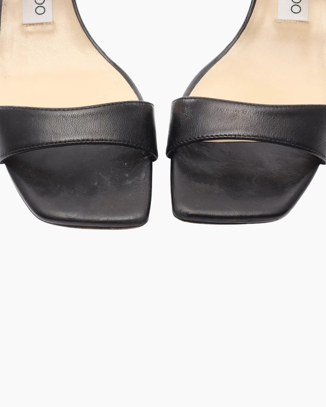 JIMMY CHOO LEATHER CITY SANDALS (37,5/38)