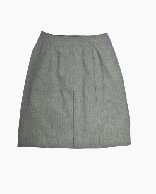 CHANEL WOOL SKIRT (XS)