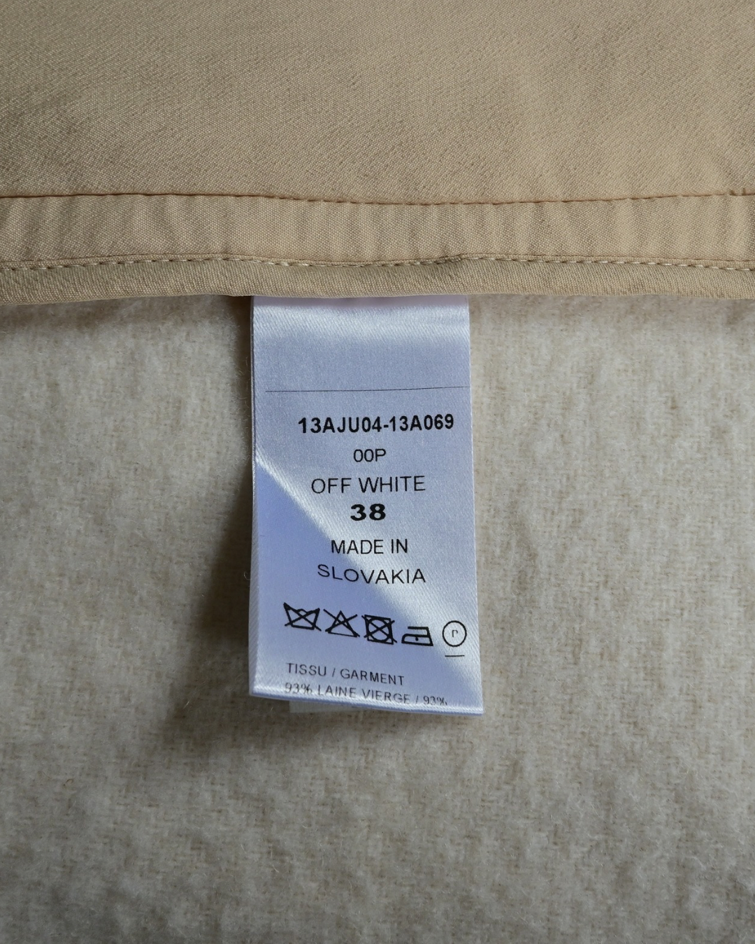 CHLOÉ WOOL SKIRT (M)