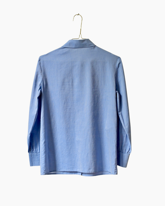 MIU MIU SKY BLUE SHIRT (XS)