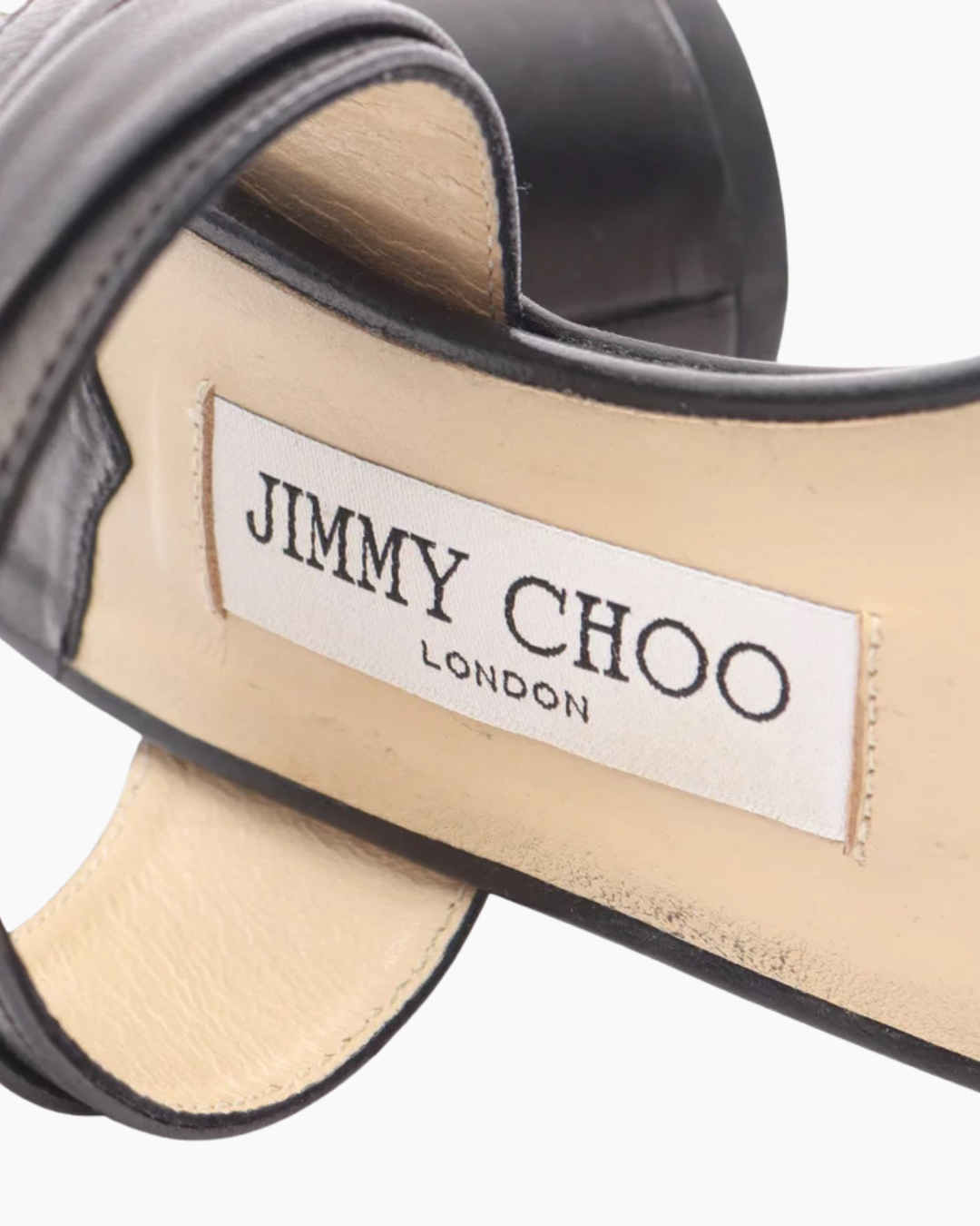 JIMMY CHOO LEATHER CITY SANDALS (37,5/38)