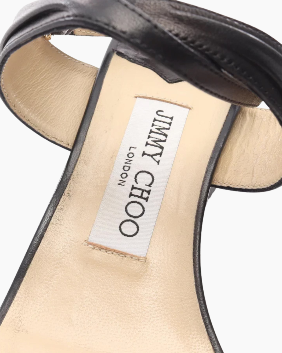 JIMMY CHOO LEATHER CITY SANDALS (37,5/38)