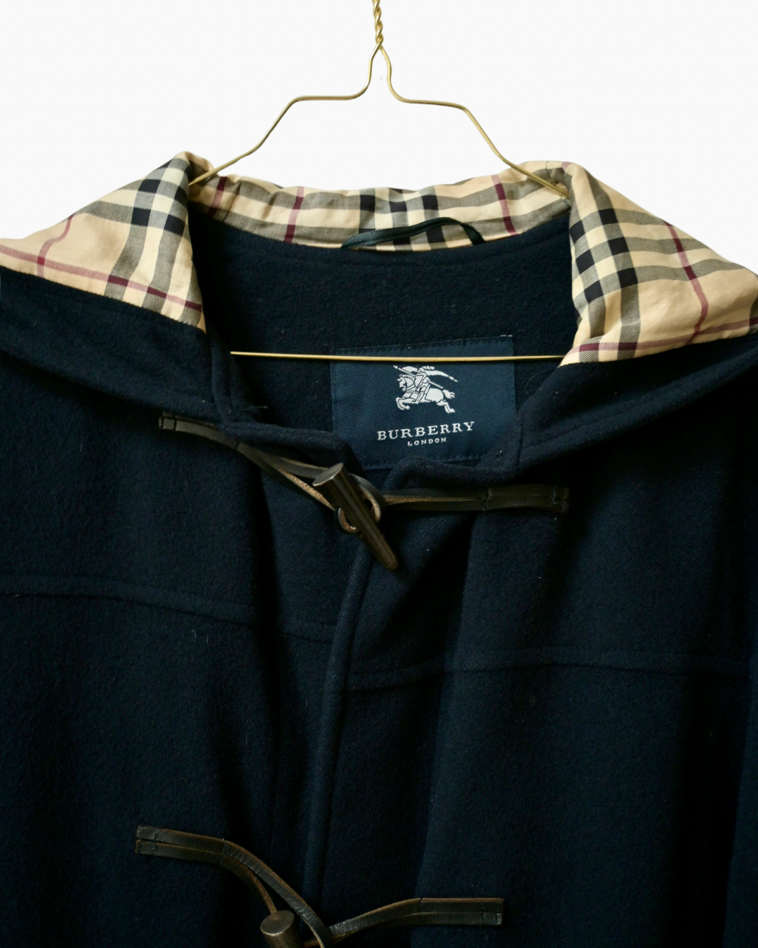 BURBERRY DUFFLE COAT (L)