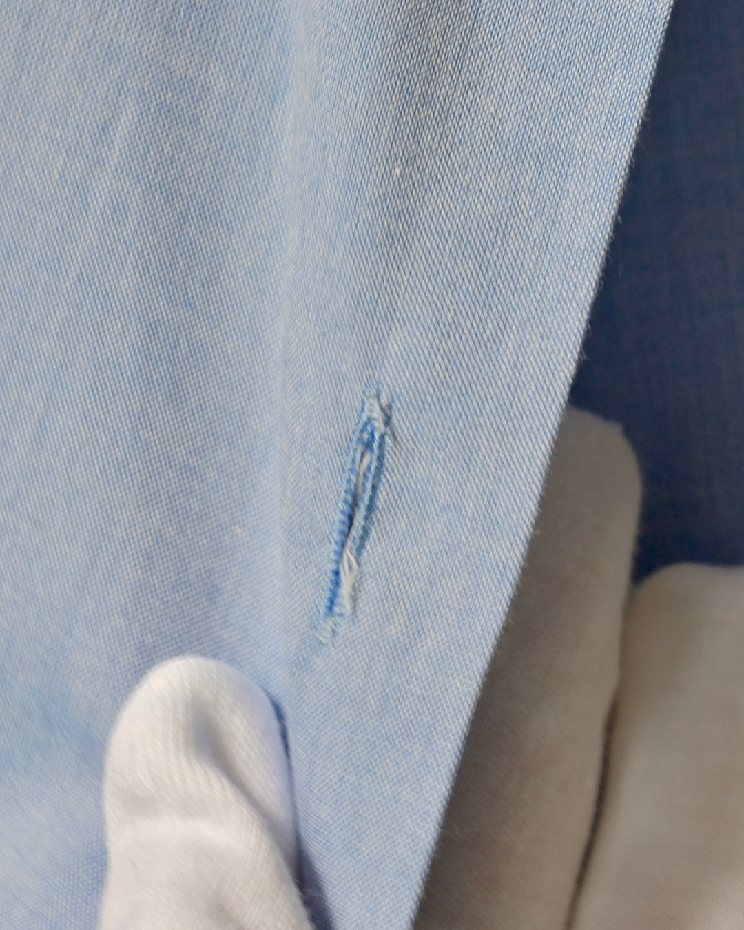 MIU MIU SKY BLUE SHIRT (XS)