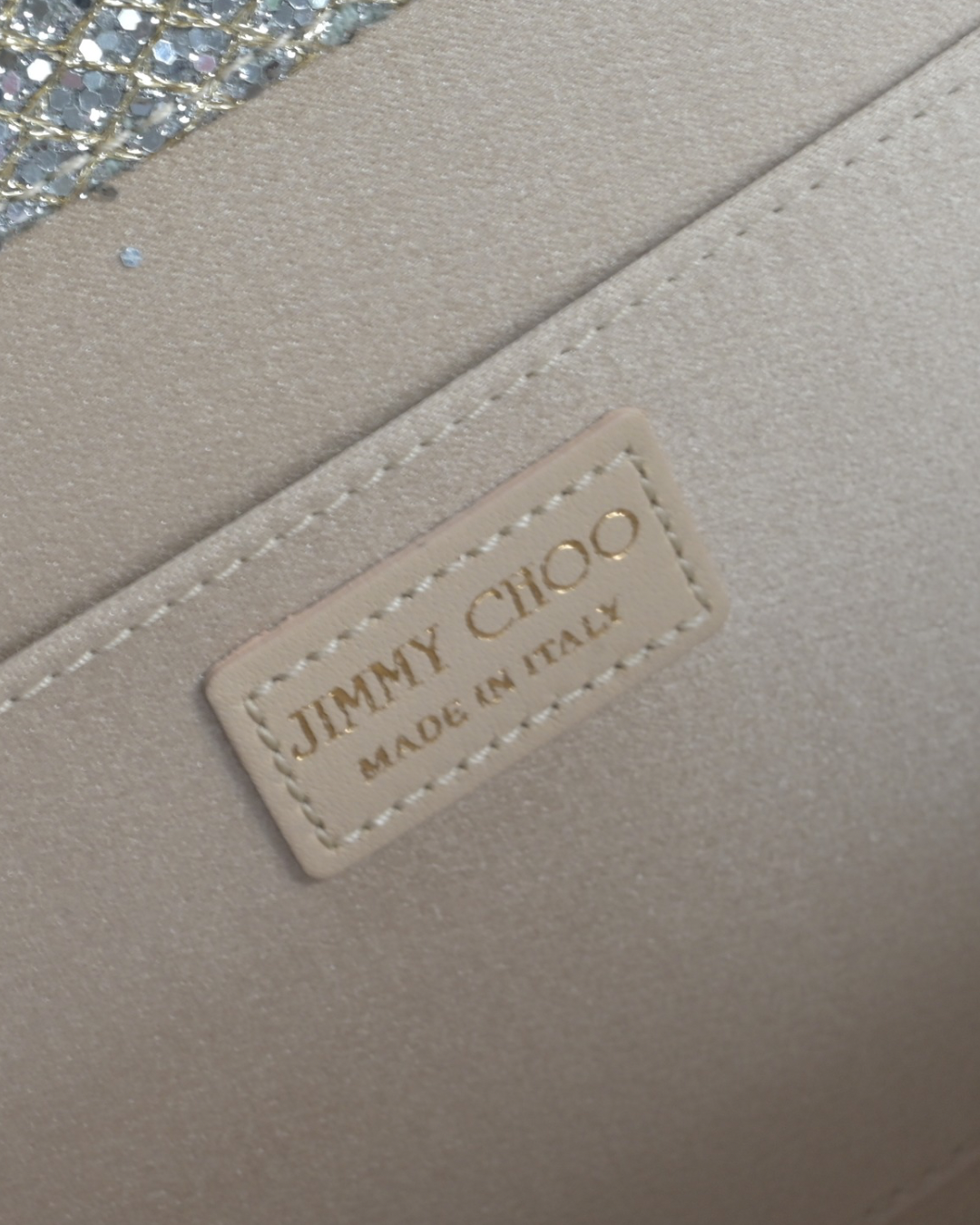 JIMMY CHOO SILVER CLUTCH