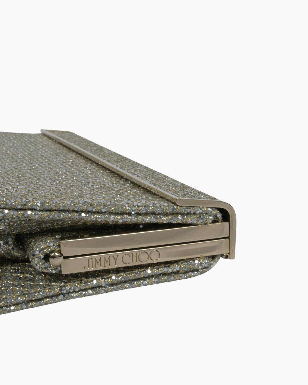 JIMMY CHOO SILVER CLUTCH
