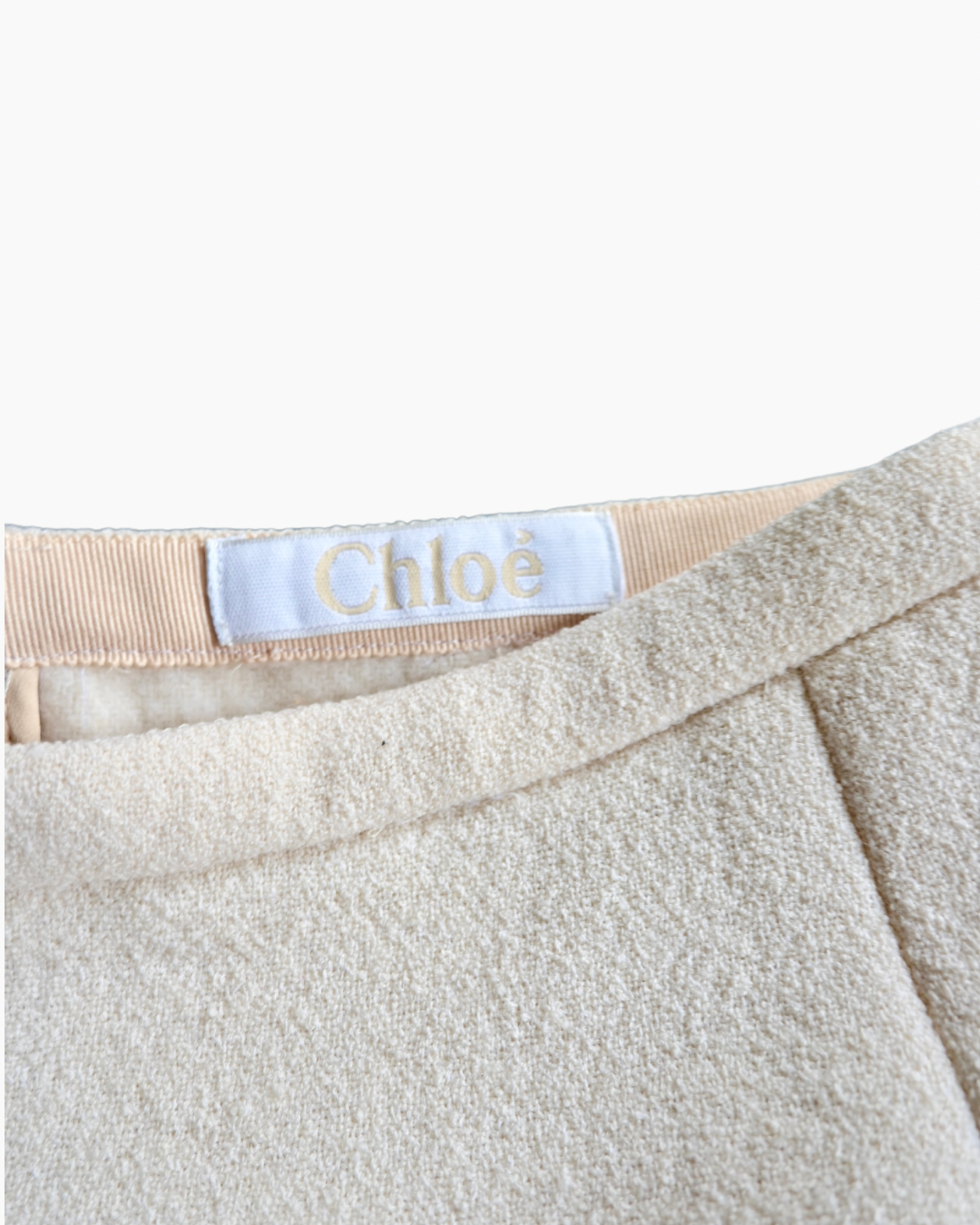 CHLOÉ WOOL SKIRT (M)